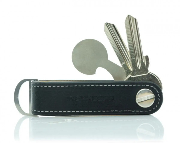 Key Organizer Loop Phantom Black aus Leder