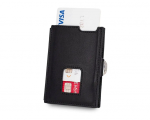 "Duke" Slim Wallet mit RFID Schutz Black