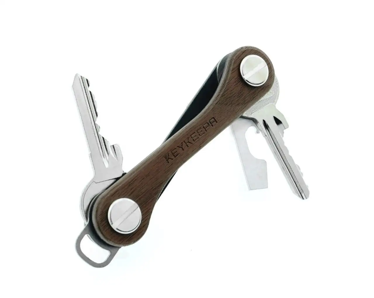 KeySmart Pro - Kompakter Schlüsselhalter mit Tile für 14 Schlüssel