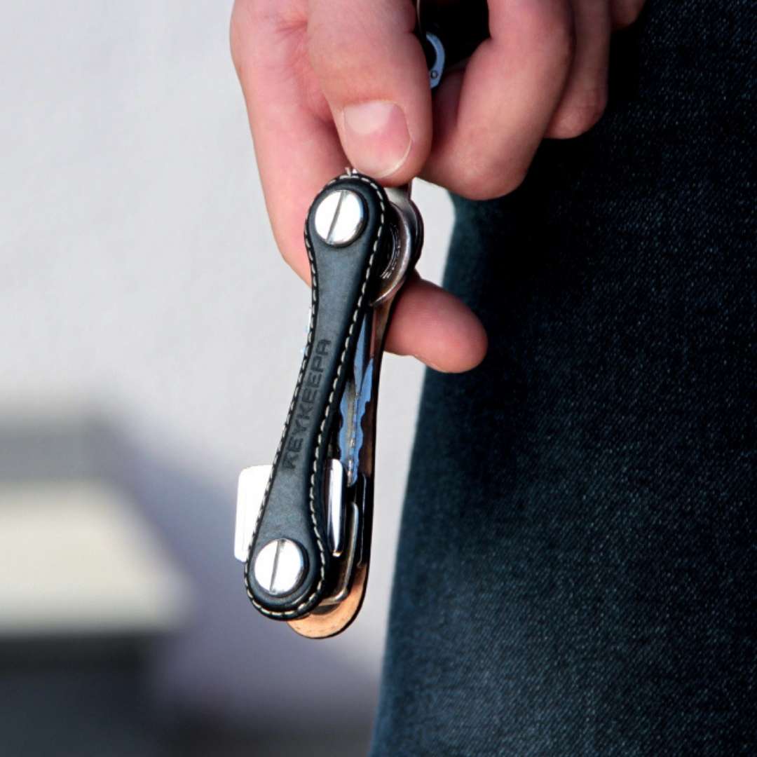 Keykeepa Schlüsselorganizer aus Metall - Classic Black, Beltimore, Hersteller